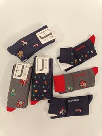 CALZINO LUNGO NATALE UOMO 9094 Tellini S.r.l. Ingrosso Abbigliamento